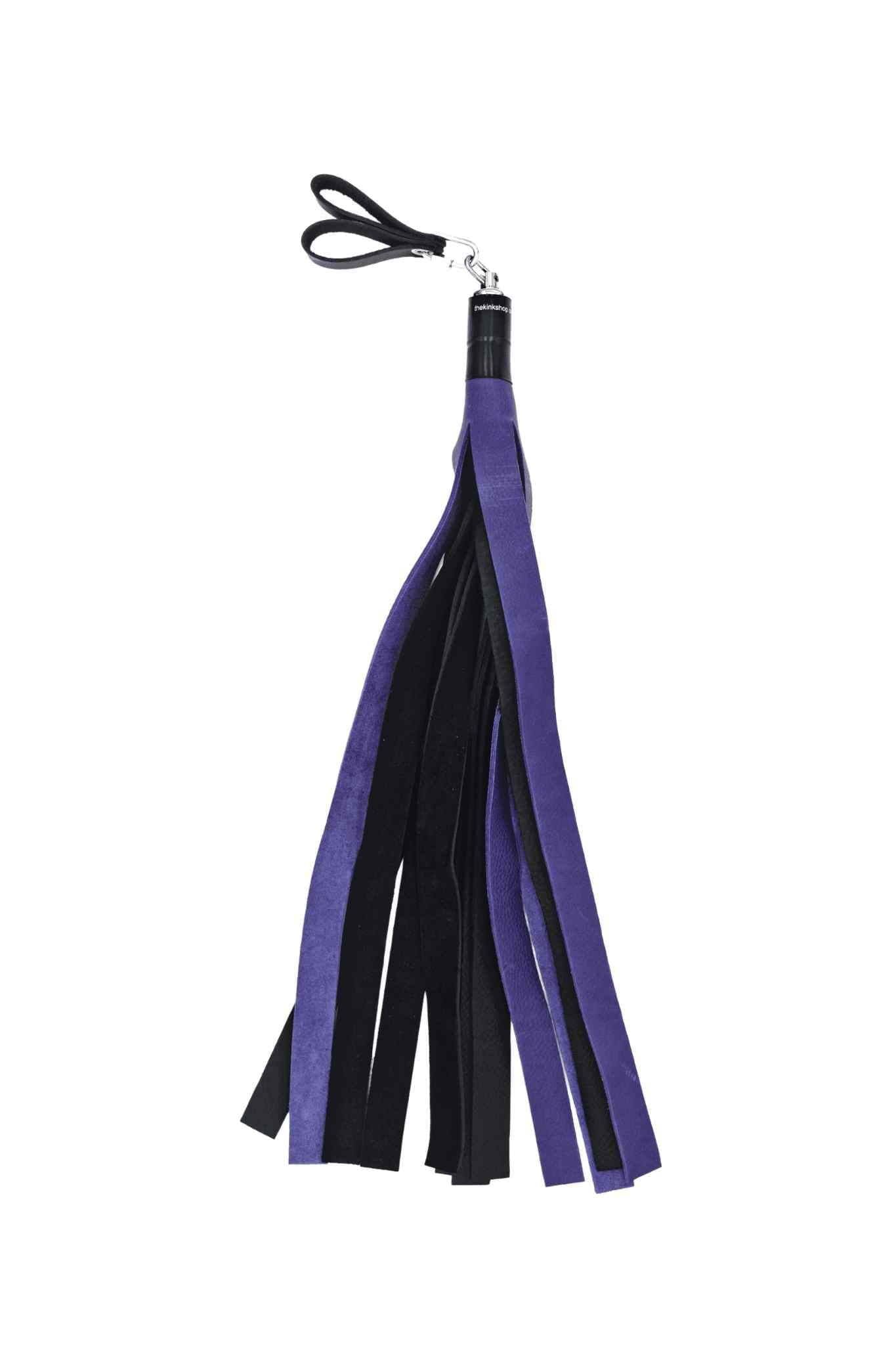 Bull Hide Floggers: 1" Falls With Finger Loops (choice of 3 colors) 15 Bull Hide Floggers: 1" Falls With Finger Loops (choice of 3 colors) - Image 13