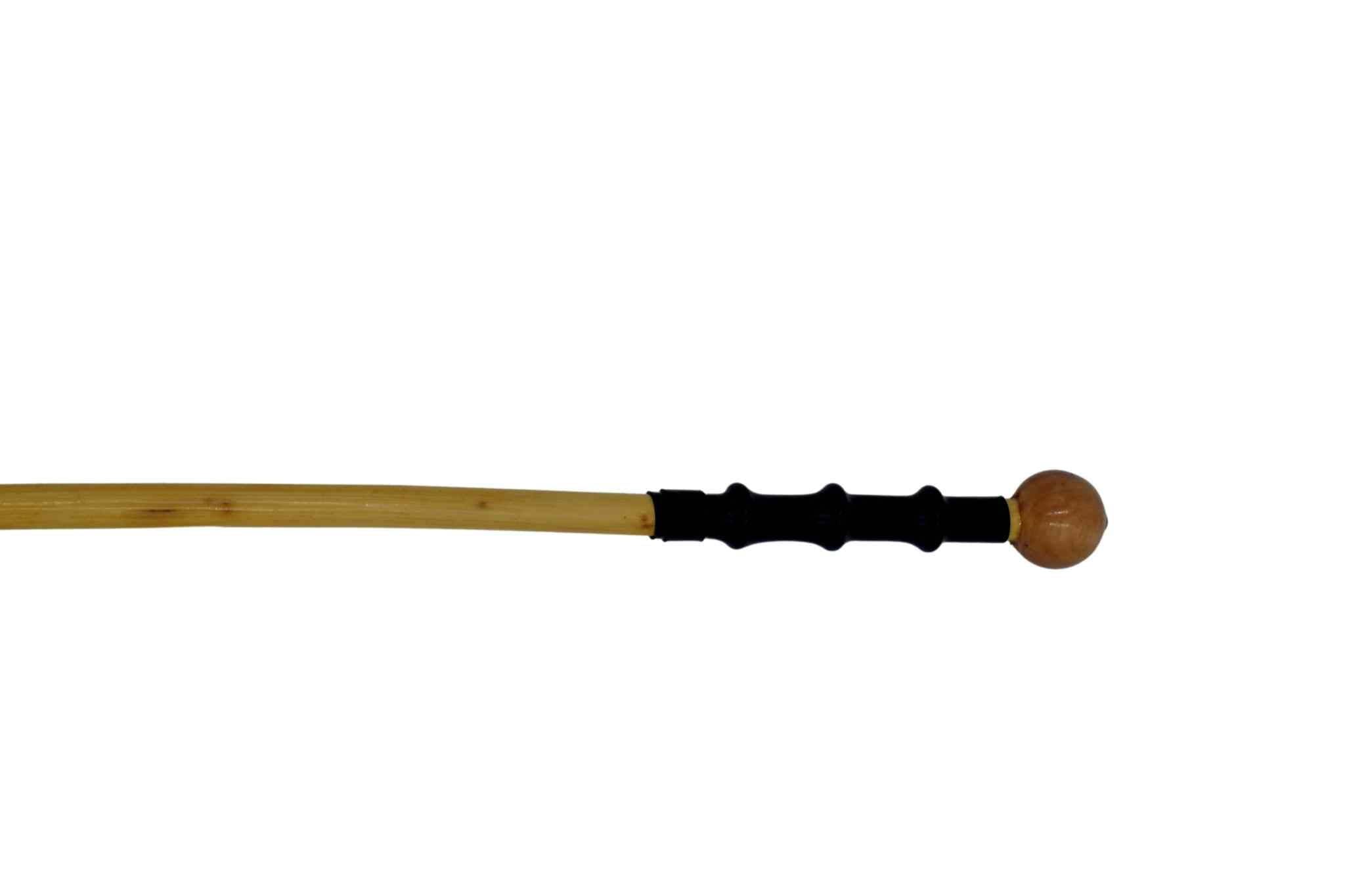 1/2 Inch Rattan Cane with Bead Handle 6 1/2 Inch Rattan Cane with Bead Handle - Image 4