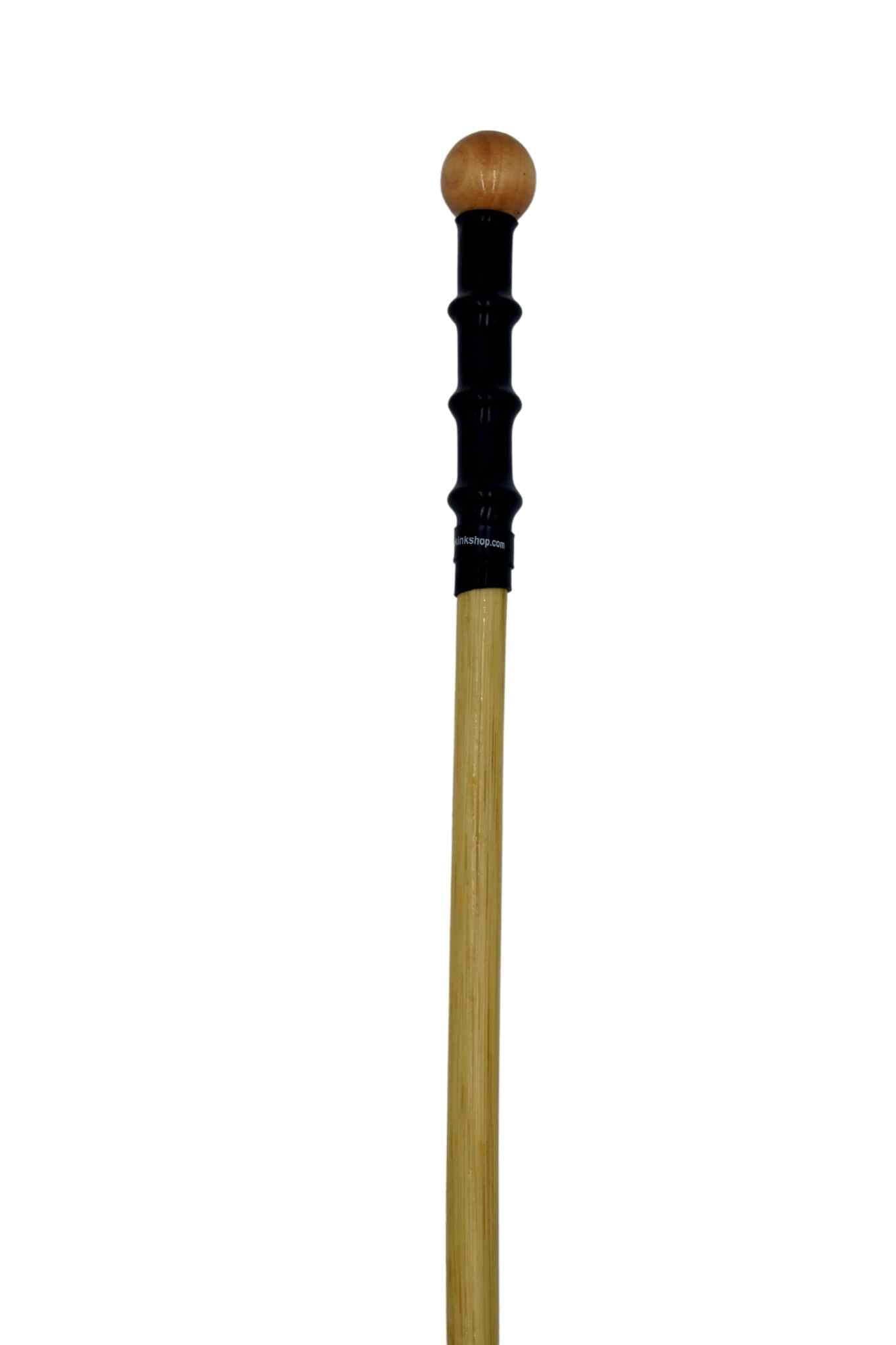 1/2 Inch Rattan Cane with Bead Handle 5 1/2 Inch Rattan Cane with Bead Handle - Image 3