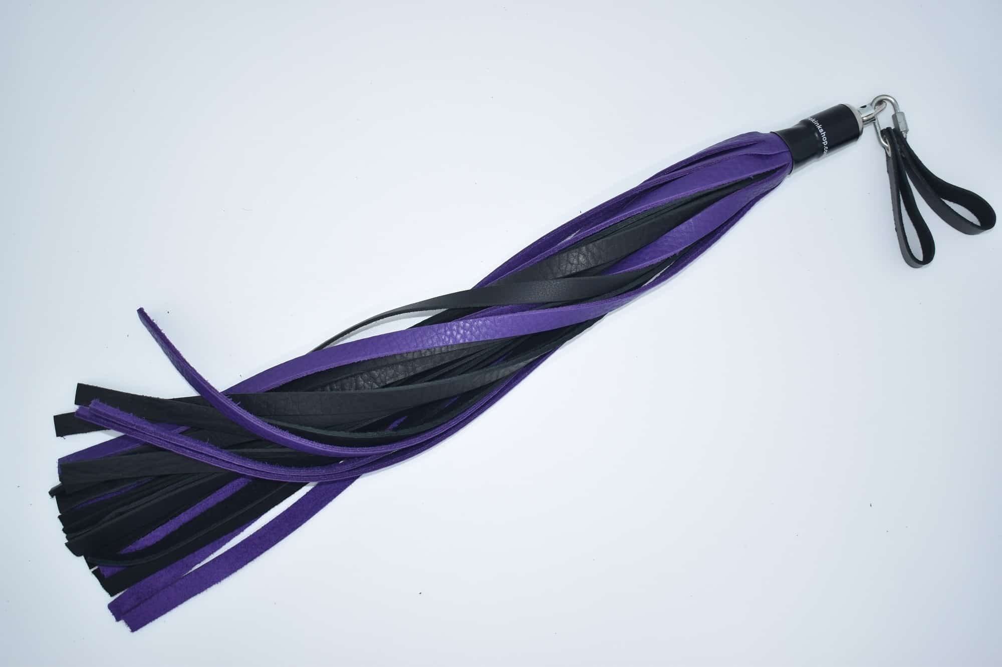 Bull Hide Floggers With Finger Loops 6 Bull Hide Floggers With Finger Loops - Image 4