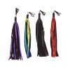 Metallic Leather Floggers, w/Fingerloops (Available in 4 dazzling colors) 1 Swinky Life - Metallic Floggers TN2