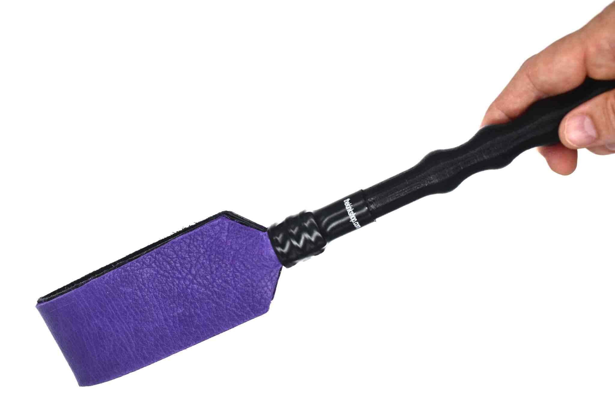 Short Bull Hide Crop Paddle-Multiple Colors 11 Short Bull Hide Crop Paddle-Multiple Colors - Image 9