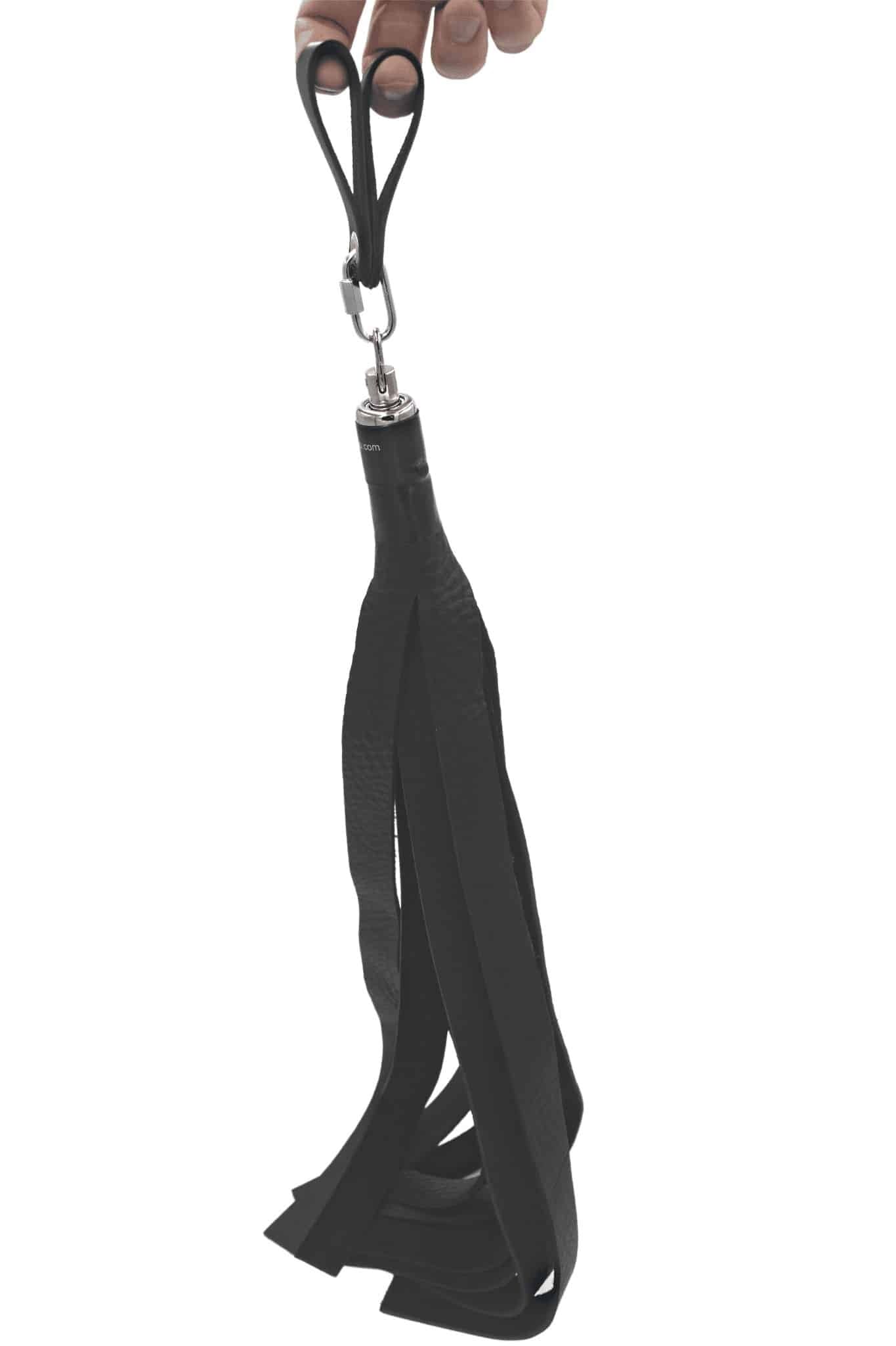 Bull Hide Floggers: 1" Falls With Finger Loops (choice of 3 colors) 6 Bull Hide Floggers: 1" Falls With Finger Loops (choice of 3 colors) - Image 4