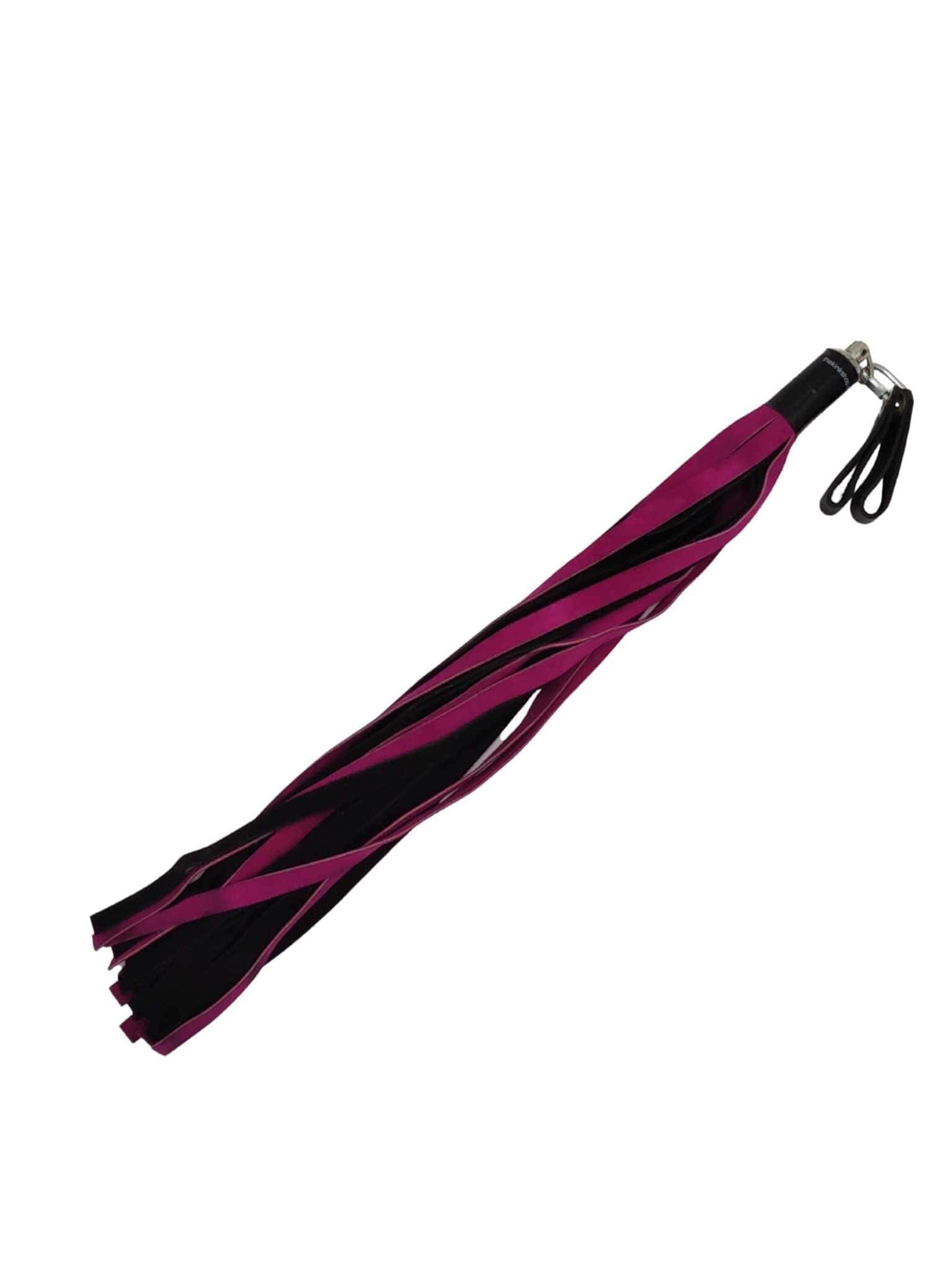 Suede Leather Floggers, w/Fingerloops (Available in 6 silky colors) 9 Suede Leather Floggers, w/Fingerloops (Available in 6 silky colors) - Image 8