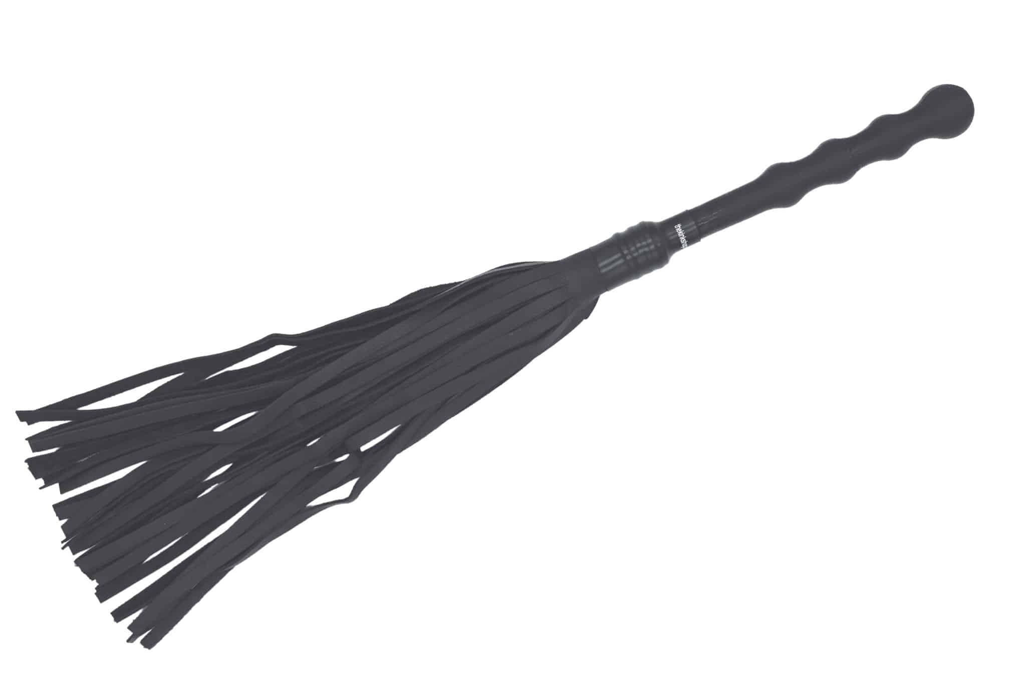 Pocket Black Chap Hide Flogger 4 Pocket Black Chap Hide Flogger - Image 2