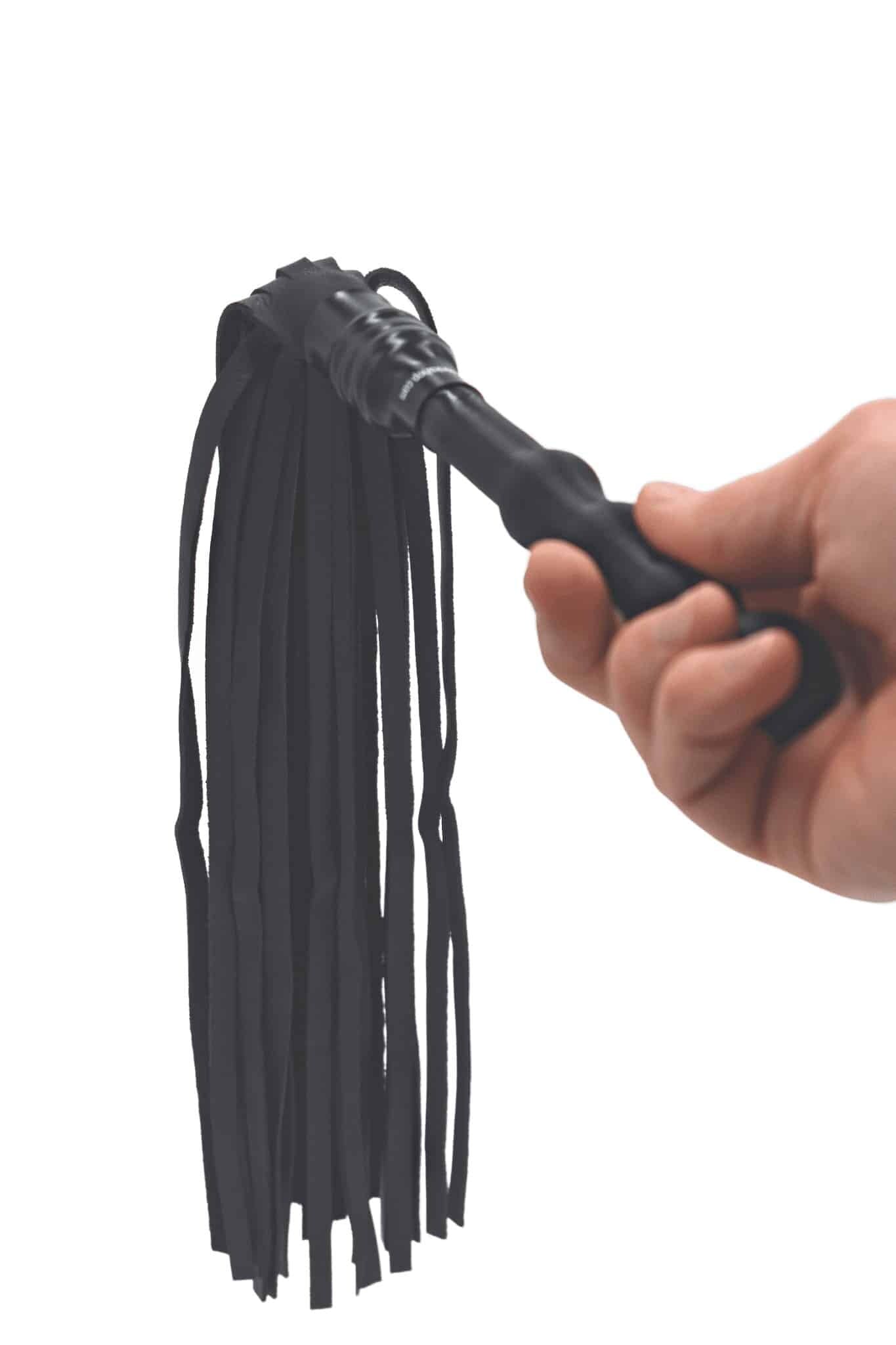 Pocket Black Chap Hide Flogger 5 Pocket Black Chap Hide Flogger - Image 3