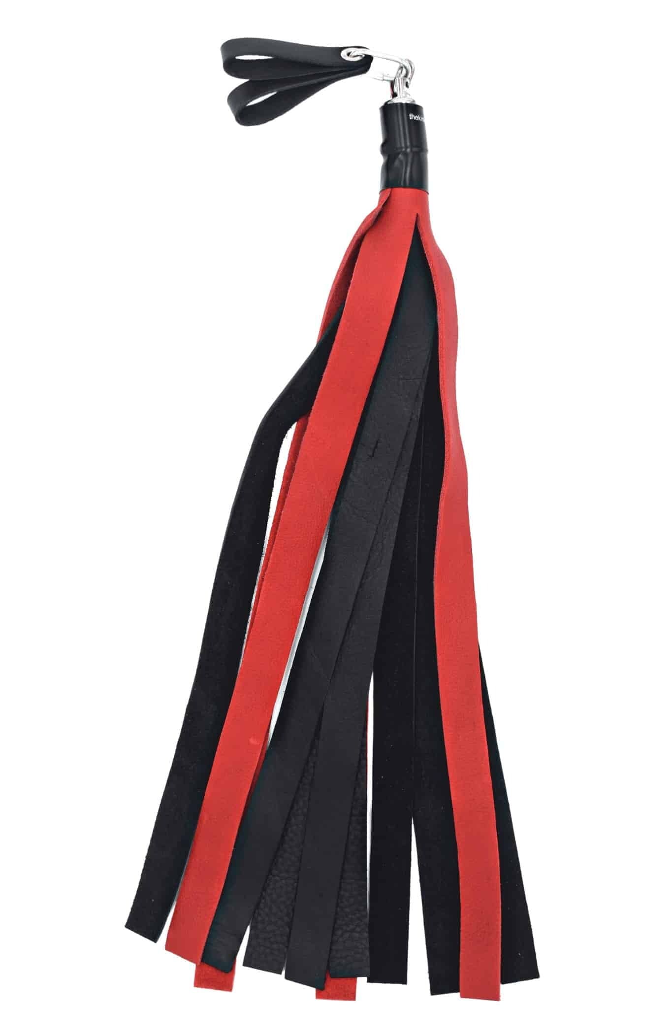Bull Hide Floggers: 1" Falls With Finger Loops (choice of 3 colors) 8 Bull Hide Floggers: 1" Falls With Finger Loops (choice of 3 colors) - Image 6