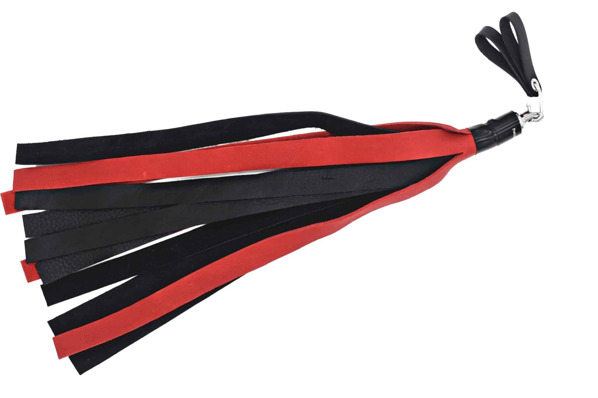 Bull Hide Floggers: 1" Falls With Finger Loops (choice of 3 colors) 9 Bull Hide Floggers: 1" Falls With Finger Loops (choice of 3 colors) - Image 7
