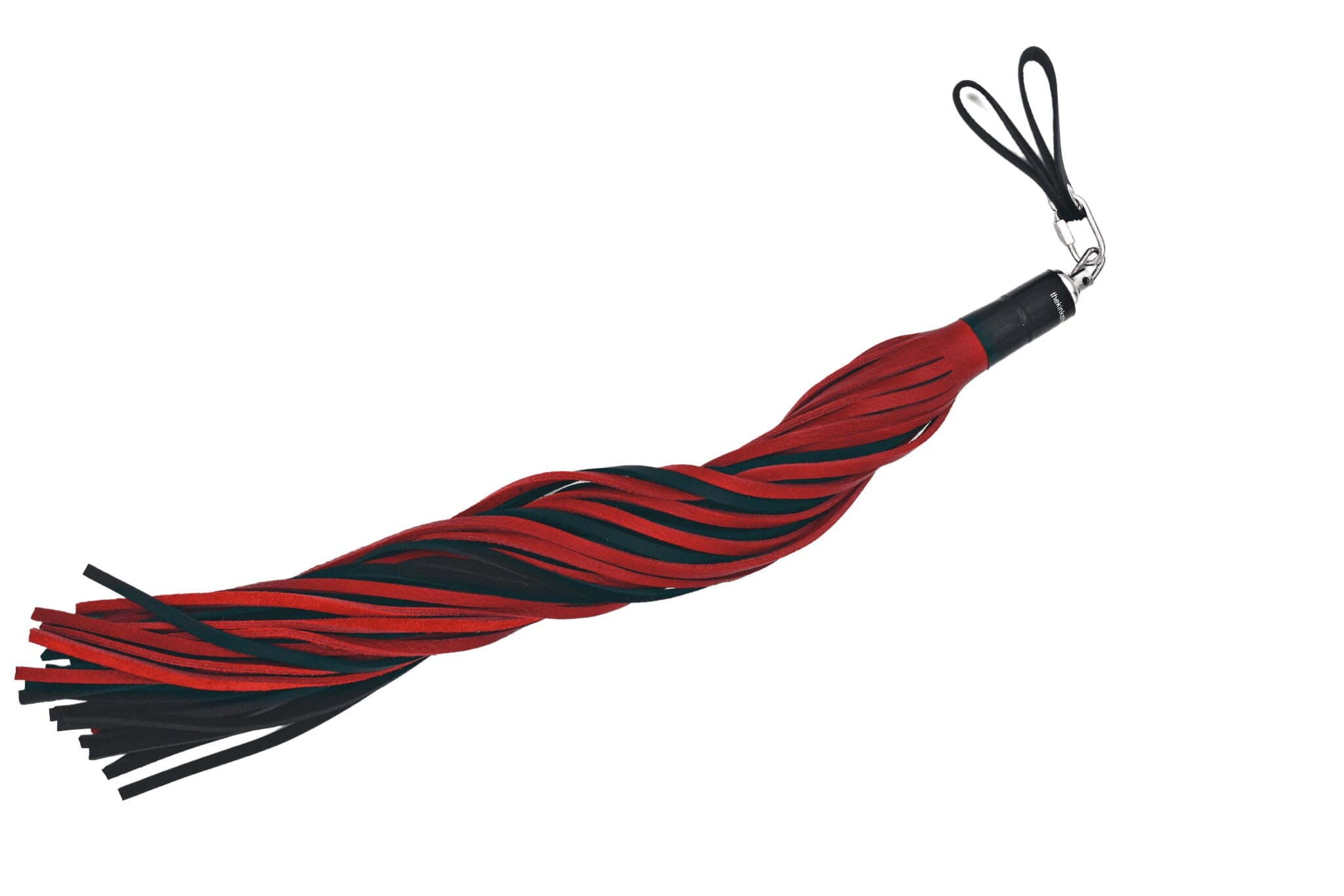 Bull Hide Floggers: 1/4" Inch Falls With Finger Loops (choice of 3 colors) 7 Bull Hide Floggers: 1/4" Inch Falls With Finger Loops (choice of 3 colors) - Image 5