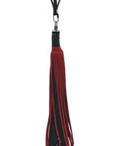 Bull Hide Floggers: 1/4" Inch Falls With Finger Loops (choice of 3 colors) 17 Bull Hide Floggers: 1/4" Inch Falls With Finger Loops (choice of 3 colors) - Image 2