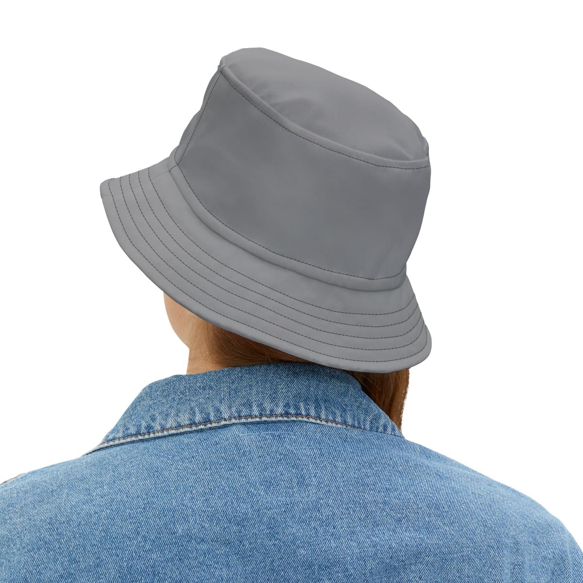 Bucket Hat (AOP) - Grey 12 Bucket Hat (AOP) - Grey - Image 10