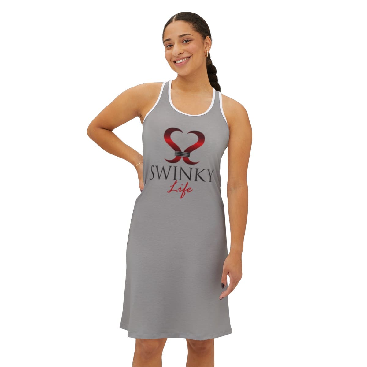 Women's Racerback Dress (AOP) 11 Women's Racerback Dress (AOP) - Image 9