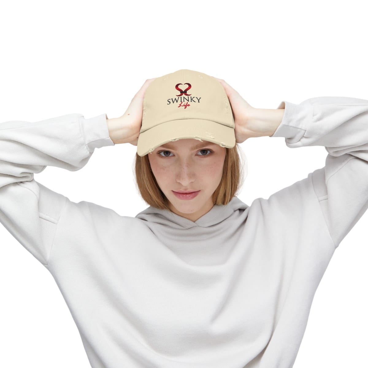 Unisex Distressed Cap 8 Unisex Distressed Cap - Image 7