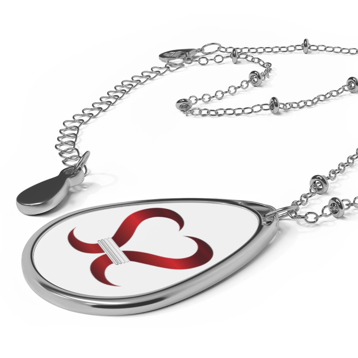 Oval Necklace 5 Oval Necklace - Image 3